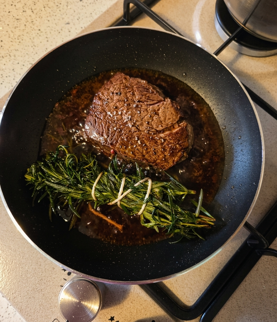 Filetto al Cuore Rosso Primitivo in preparazione