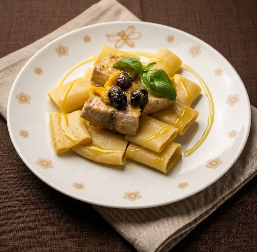 Paccheri al Pesce Spada